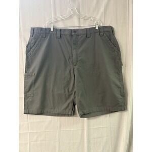 Carhartt Mens Shorts Rugged Flex Relaxed Fit Gray  Sz‎ 48 Inseam 10" Canvas Work